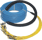 Pre terminated fiber optic indoor / outdoor cable U-DQ(ZN)BH - Installation cable loose tube ready terminated with connectors of your choice Pre terminated fiber optic indoor / outdoor cable U-DQ(ZN)BH - Installation cable loose tube ready terminated with connectors of your choice