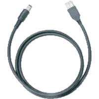 USB cable for power feeding of series 0961300D and 0961300M.