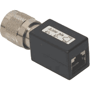 Twinax to RJ-45 impedance matching device (Balun), active pins: 1,2 standard polarity.