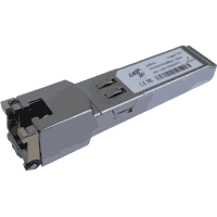 Gigabit Ethernet SFP RJ-45 10/100/1000MBps 100m 0..+85°C