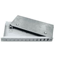 f/o distribution panel for terminated f/o-cable SC sx / LC dx