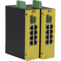 Managed Industrial GbE switch 8x 10/100/1000 MBps RJ45