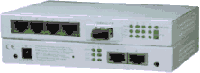 Ethernet Switch LWL Uplink Tischgehäuse (Desktop)