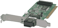 Fast Ethernet 32Bit PCI fiber optic NIC multimode VF-45