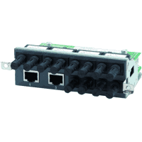 Fast / Gigabit Ethernet module 2x 1000Base-T, 6x100Base-FX ST