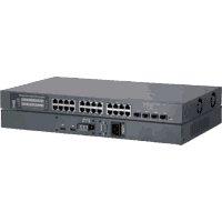 24 Port stackable Gigabit Ethernet Switch 4x SFP Combo AC PoE
