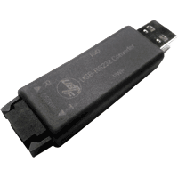 USB RS-232 fiber optic converter POF 650nm RP-02