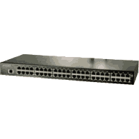 24-Port 19" 1HE PoE Injector IEEE 802.3at 460W