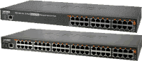 24-Port 19" 1HE PoE Injector IEEE 802.3at 30W