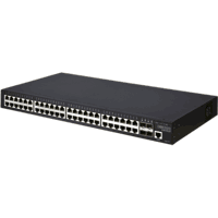 19" Gigabit Ethernet switch 48x 1000Base-T 4x SFP slot