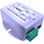 PoE injector IN:18-28V AC OUT:IEEE 802.3af DIN rail