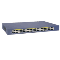 19" Gigabit Ethernet PoE injector 24x IEEE 802.3af RJ-45 p