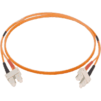 duplex fiber optic patch cable stock item